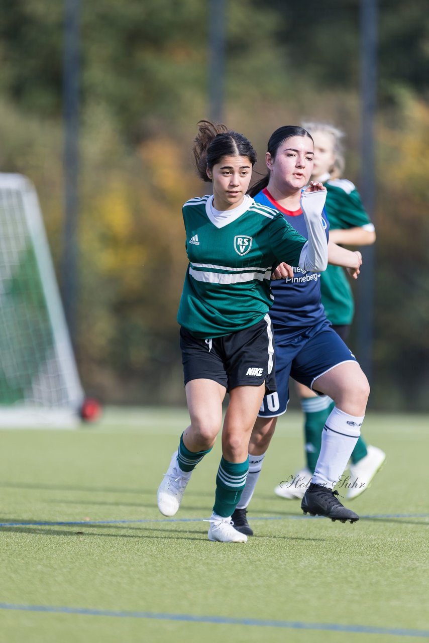 Bild 122 - wU19 Rissener SV - VfL Pinneberg : Ergebnis: 9:1